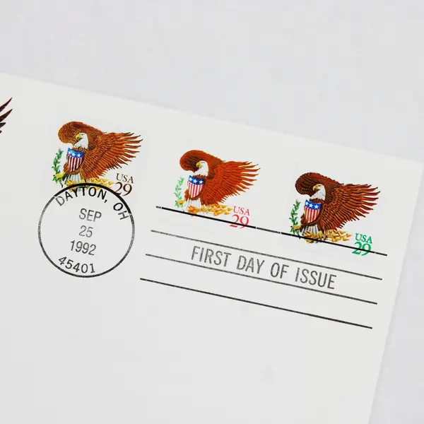 Lot of 8 Mixed Stamp 1992 Fleetwood First Day Covers