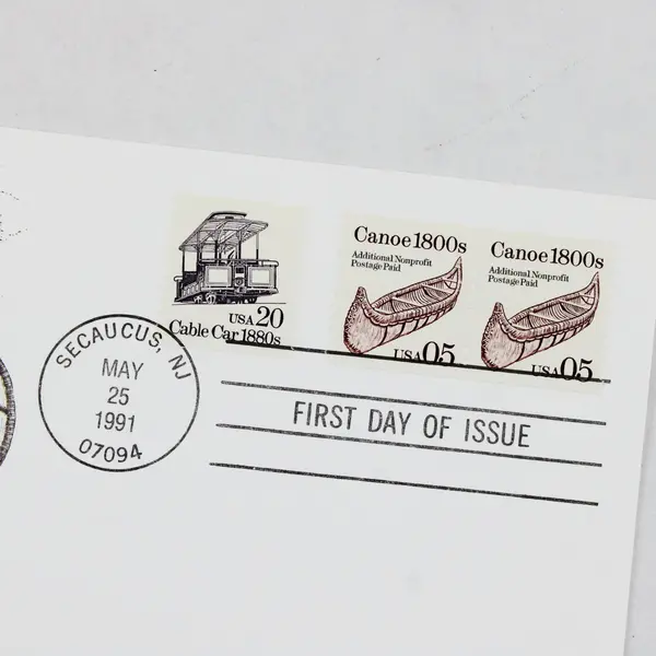 Lot Of 6 Transportation Stamp 1991 Fleetwood First Day Covers