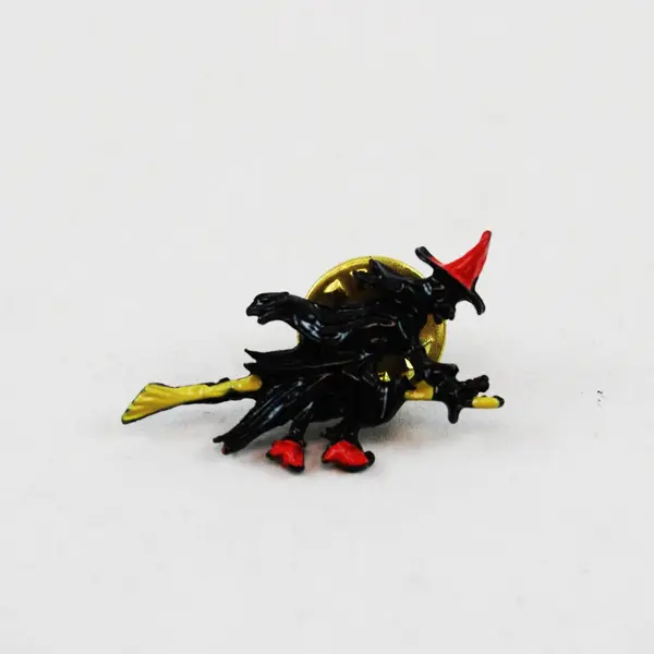 Set of 5 Vintage Enamel Halloween Lapel Pins