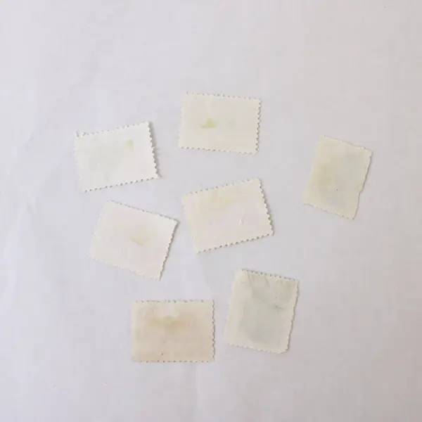 Lot Of 7 PRC China Monuments 1/2/5/8/10/50 Fen Stamps Mint Hinged CTO 