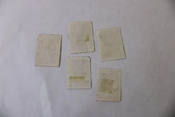 Lot Of 5 ROC China Chu Kwang Tower Stamps Used