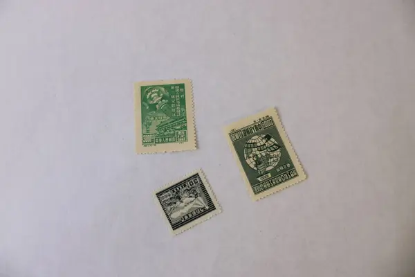Lot of 6 PRC China 1949 Commemorative Stamps MLH Possible Reprints