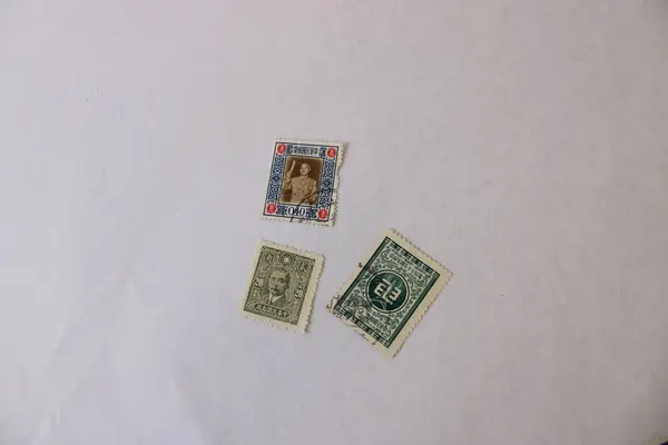 Lot Of 10 Republic Of China Stamps 1930s-1950s Used