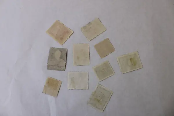 Lot Of 10 Republic Of China Stamps 1930s-1950s Used
