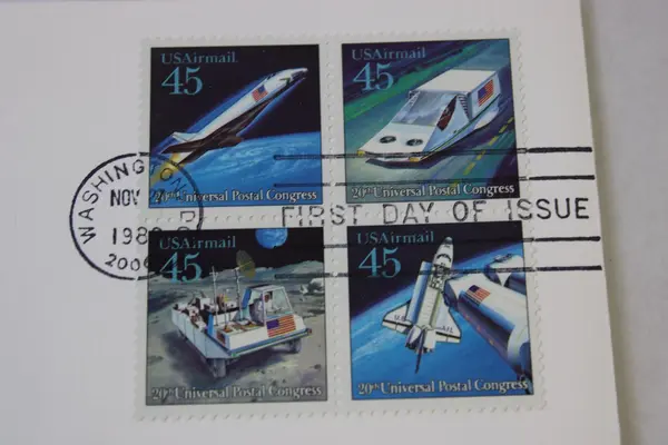 Lot Of 2 Future Mail 20th Universal Postal Congress 1989 First Day Covers