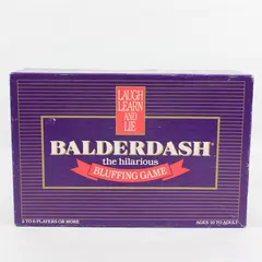 1984 Vintage The Games Gang Balderdash Bluffing Game