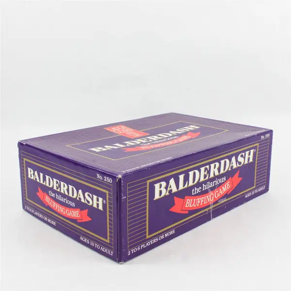 1984 Vintage The Games Gang Balderdash Bluffing Game