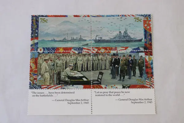 Marshall Islands WWII 1995 Commemorative #521-524 V-J Day Victory in Japan MNH