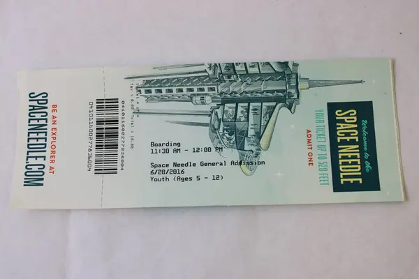 Lot of 4 Space Needle 2016 Tickets Up To 520 Feet Seattle Washington