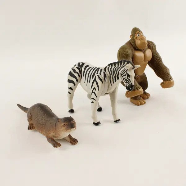 Lot of Mixed Brand Animal Figures: Dinosaurs, Sea Creatures, Jungle and More