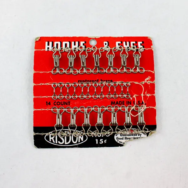 Lot of 4 Sewing Hook & Eye Snap Closures Assorted Accessories