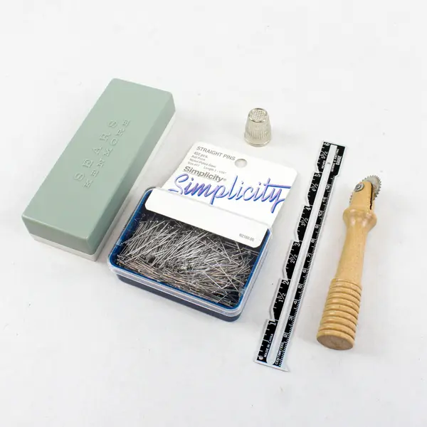Lot of Sewing Tools Accessories Sears Kenmore Bobbin Case Pins Thimble Ruler