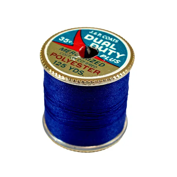 Lot of 5 J&P Coats Corticelli Sewing Thread Spools Blue Pink Green White