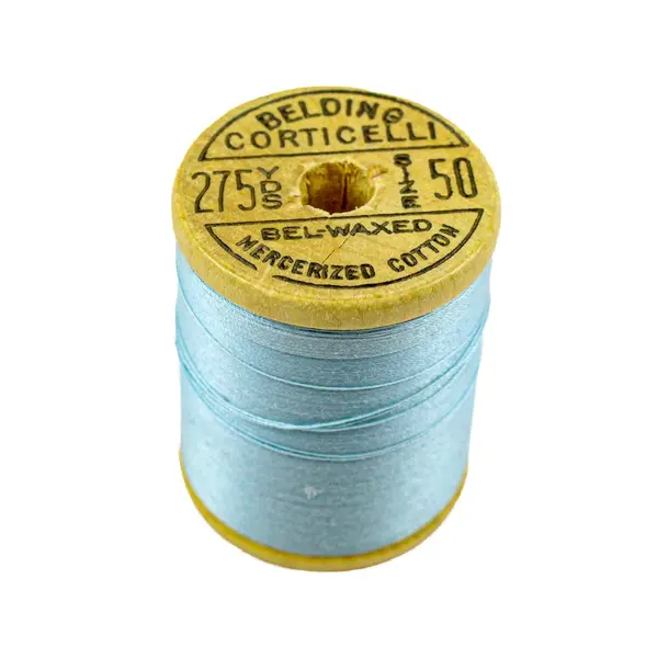 Lot of 5 J&P Coats Corticelli Sewing Thread Spools Blue Pink Green White