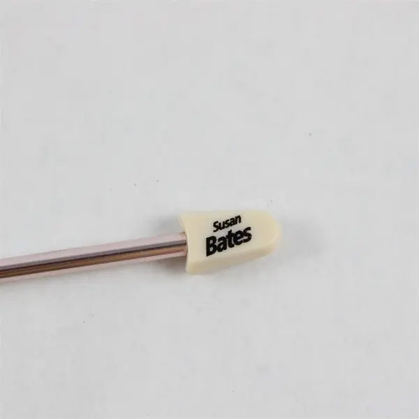 Lot of 2 Susan Bates 14in Aluminum Single Point Knitting Needles Pink 4 US 3.5mm