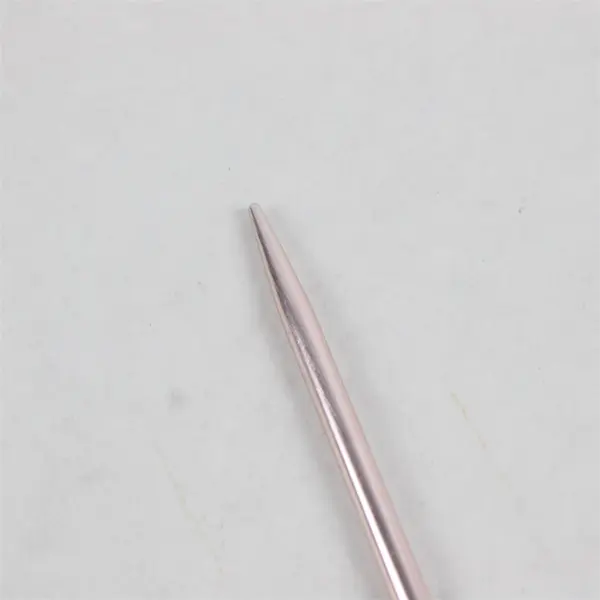 Lot of 2 Susan Bates 14in Aluminum Single Point Knitting Needles Pink 4 US 3.5mm