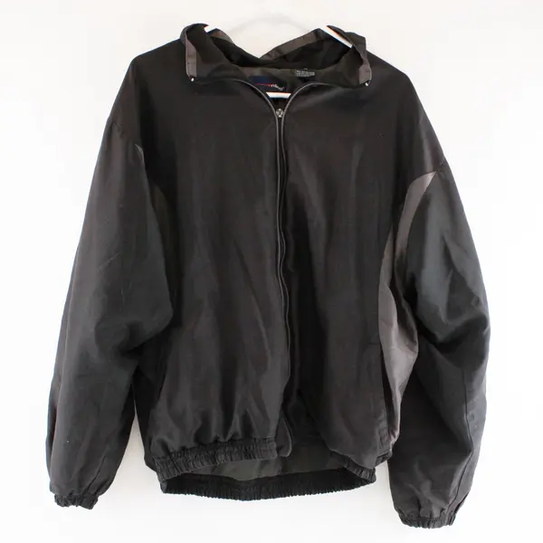 ON LINE Mens Vintage M Jacket Black and Grey Lightweight Bomber Jacket