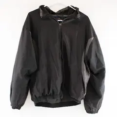 ON LINE Mens Vintage M Jacket Black and Grey Lightweight Bomber Jacket