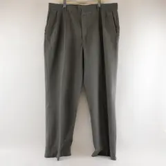 TownCraft Grey Dress Pants Pleated Front Classic Fit Preowned