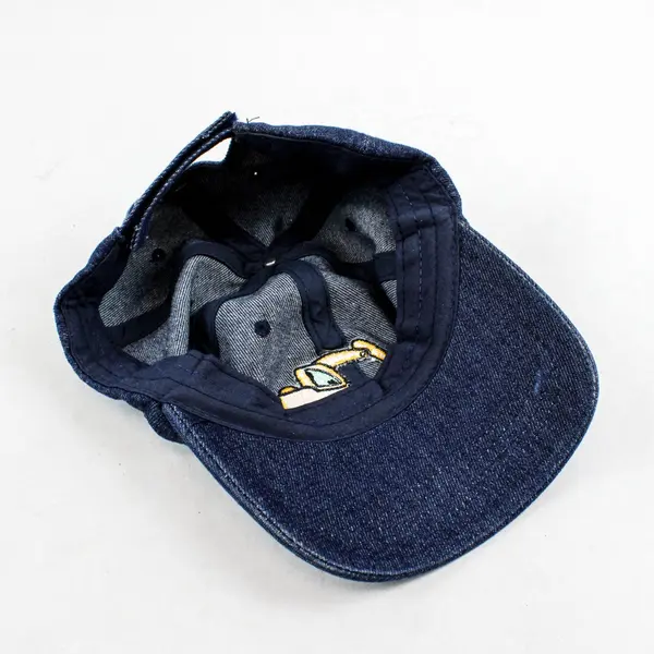 Unbranded Kids Embroidered Excavator Denim Baseball Cap Adjustable 