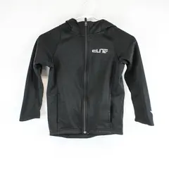 Nike Elite Jacket Hoodie Boys XS Black Dri-FIT Full Zip Athletic
