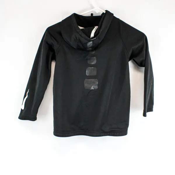 Nike Elite Jacket Hoodie Boys XS Black Dri-FIT Full Zip Athletic