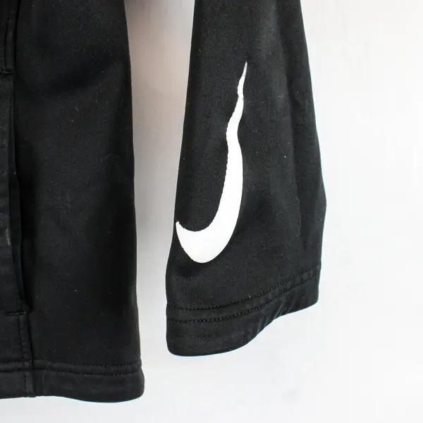 Nike Elite Jacket Hoodie Boys XS Black Dri-FIT Full Zip Athletic