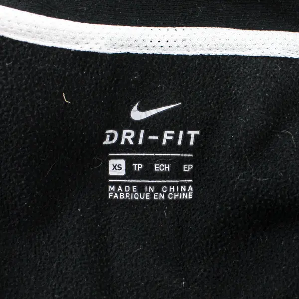Nike Elite Jacket Hoodie Boys XS Black Dri-FIT Full Zip Athletic
