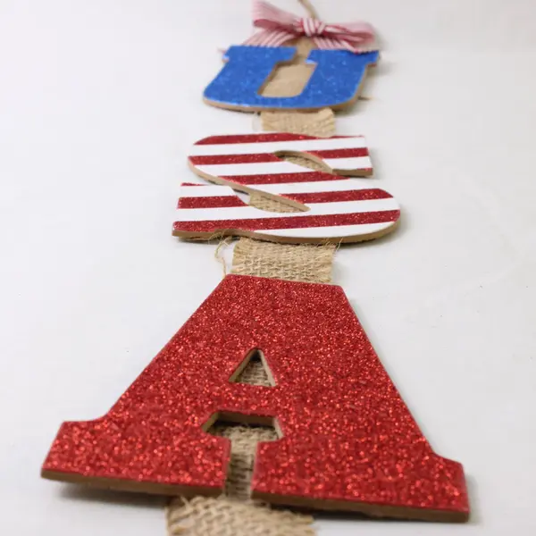 Lot of 3 Patriotic Wall Hanging Signs Greenbrier 2019 Independence Day