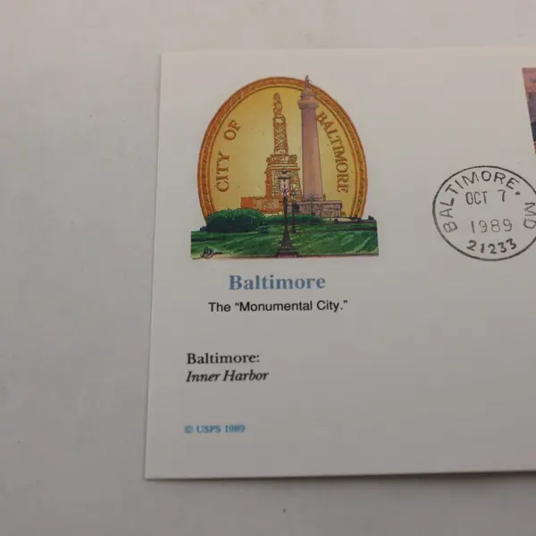 Lot Of 6 America The Beautiful 1988-1991 FDC Postal Cards Fleetwood Cachet
