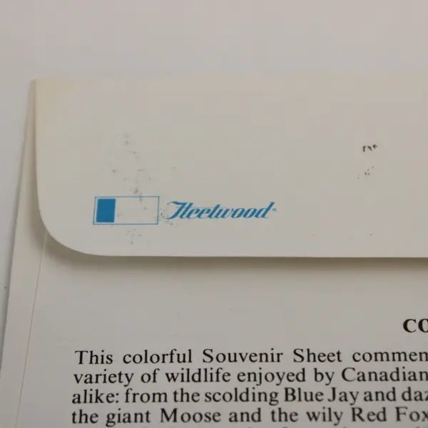 CAPEX 1978 Wilderness Wildlife Stamp SC# 1757 First Day Cover Fleetwood Cachet