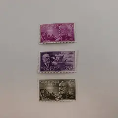 Set of 3 Spanish Sahara 1954 Emilio Bonelli Stamps MNH