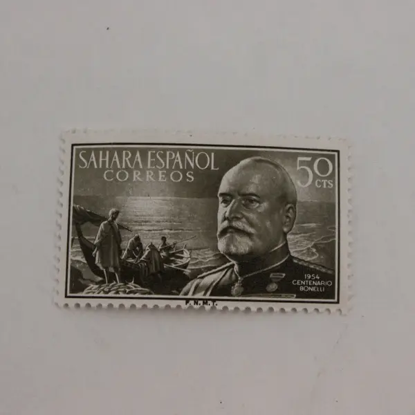 Set of 3 Spanish Sahara 1954 Emilio Bonelli Stamps MNH