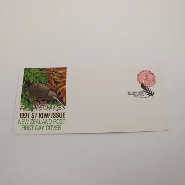 1991 New Zealand $1 Kiwi Issue First Day Cover