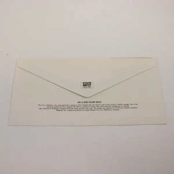 1991 New Zealand $1 Kiwi Issue First Day Cover