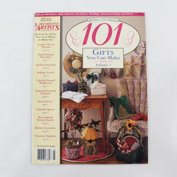 Vintage 101 Gifts You Can Make Volume 3 All New 1994 Edition Good
