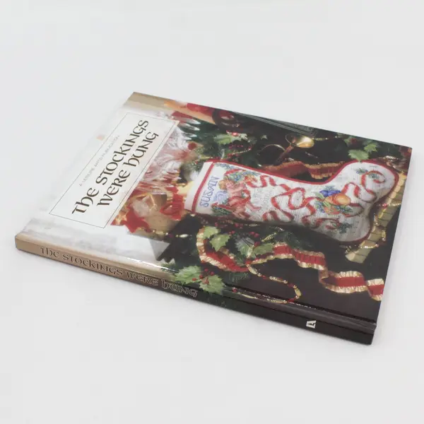 Vintage The Stockings Were Hung 1998 Leisure Arts Publication Hardcover