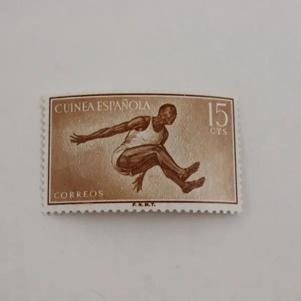 Set Of 4 Spanish Guinea 1958 Sports Stamps Mint Never Hinged 