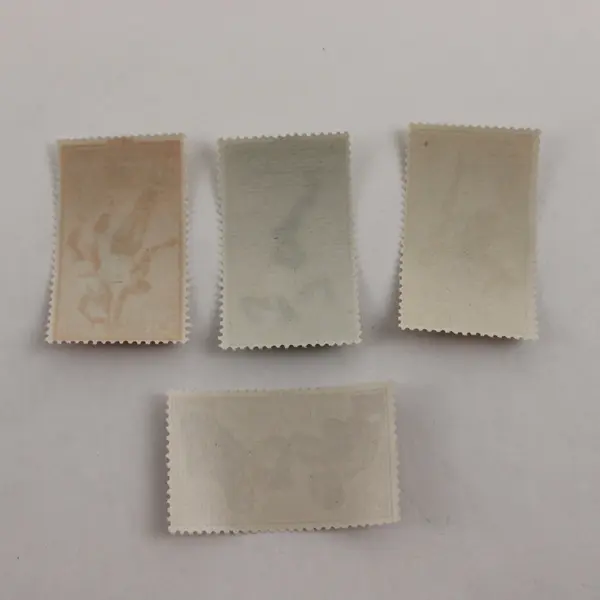 Set Of 4 Spanish Guinea 1958 Sports Stamps Mint Never Hinged 