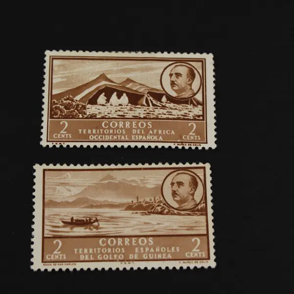 Lot of 4 Spain & Colonies Stamps Guinea Ifni Rio Muni Mint Hinged