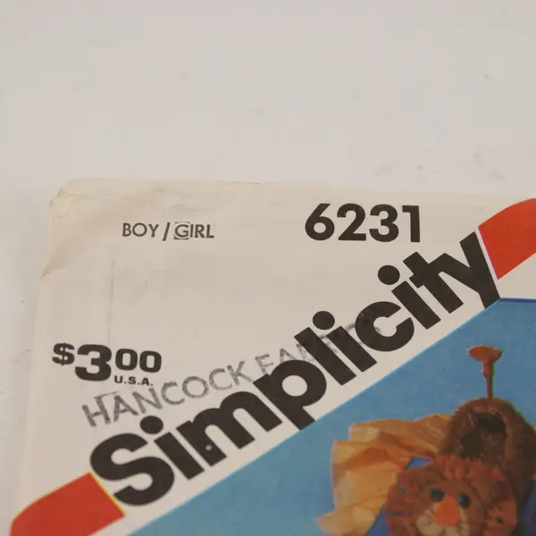Lot of 3 Simplicity McCall's Sewing Patterns 8967 6231 6282