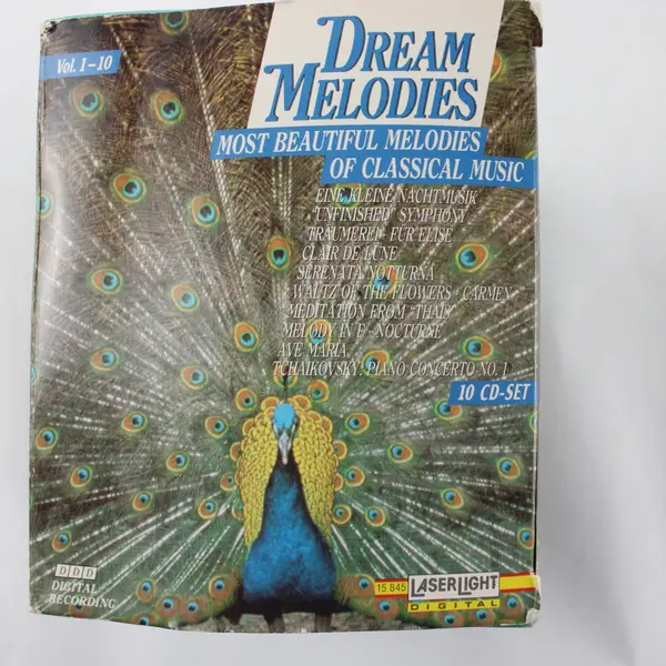 1992 Dream Melodies Vol. 1-10, 10 CD Box Set Classical Music, Baroque, Symphony