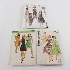 Lot of 3 Sewing Patterns Simplicity 8588 Butterick 9261 McCall's 5967