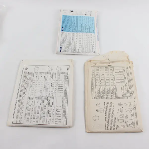 Lot 3 Butterick 3026 Simplicity 2076 McCall's 8756 Sewing Patterns 14-18