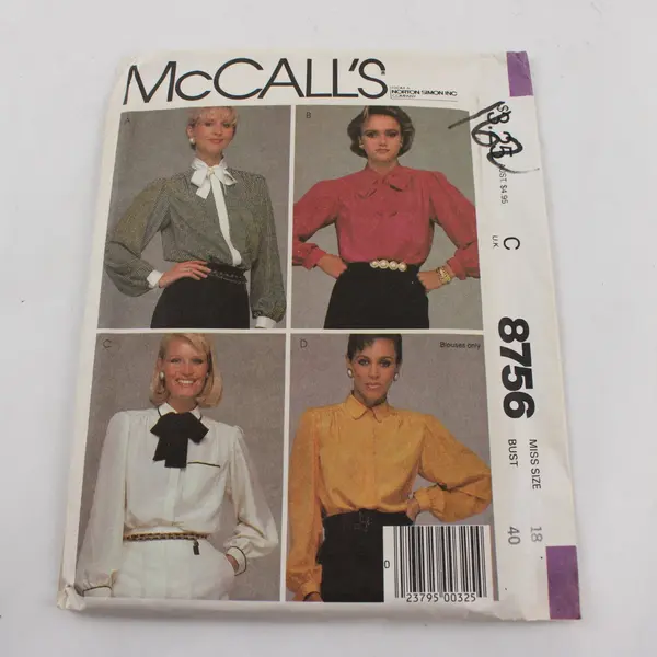 Lot 3 Butterick 3026 Simplicity 2076 McCall's 8756 Sewing Patterns 14-18