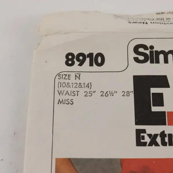 Lot of 3 Simplicity Sewing Patterns 8910 8973 9028 Misses