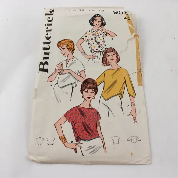 Lot of 3 Sewing Patterns Simplicity 5968 Butterick 8793 9582 Size 12 H