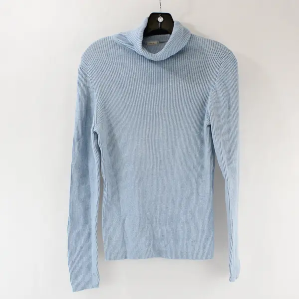 Old Navy Light Blue Easy Fit Cotton Turtleneck Women's Large