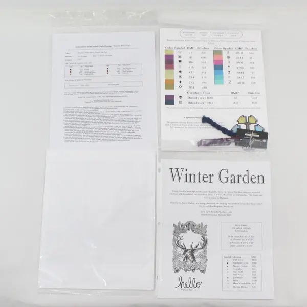 Lot of 4 Cross Stitch Pattern Booklets Assorted Designs & Designers, 2024/2025 