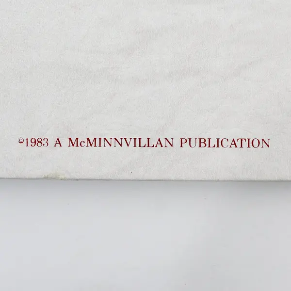 Class of 1983 McMinnville High School McMinnvillian Yearbook Oregon Vol 71